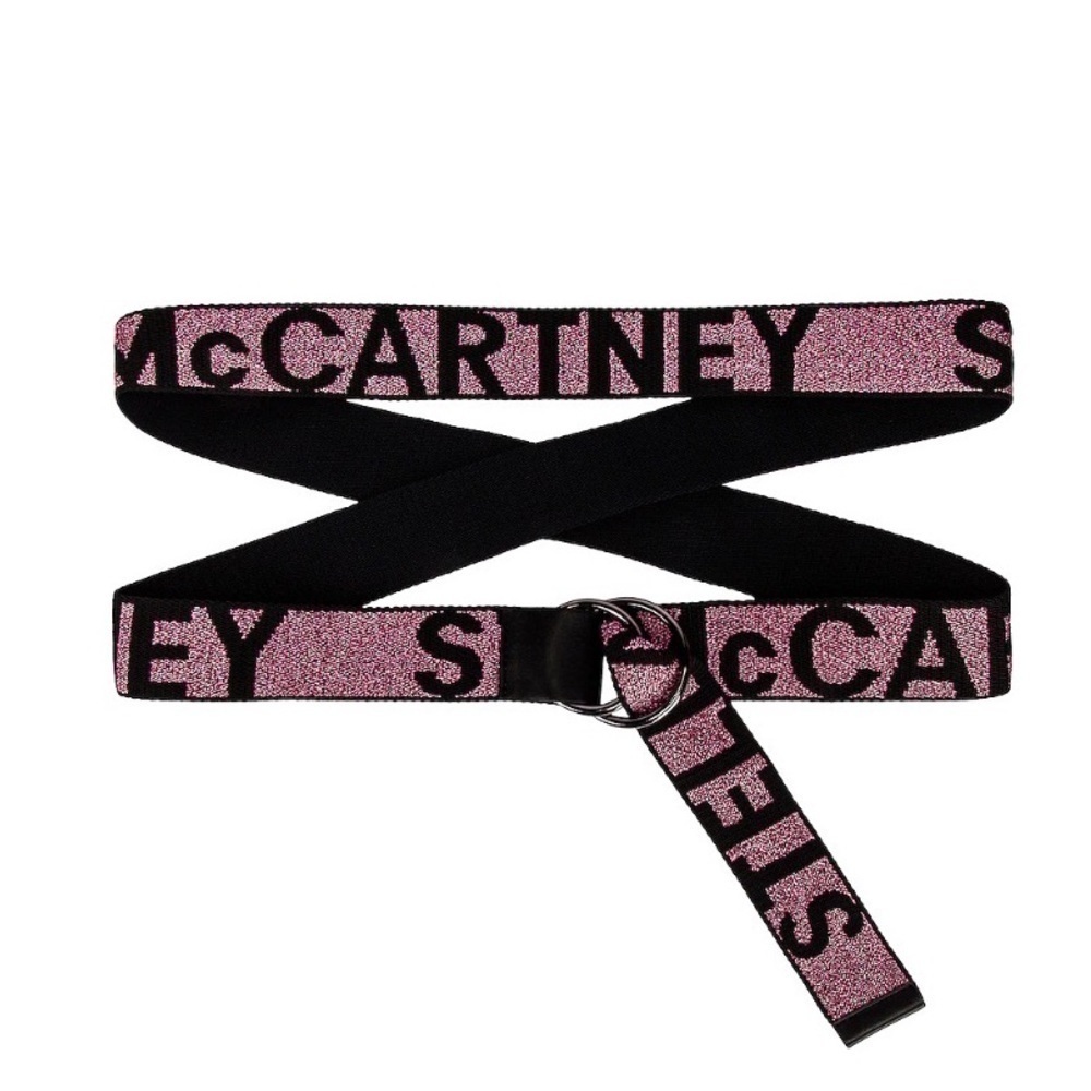 Stella McCartney Jacquard Logo Belt